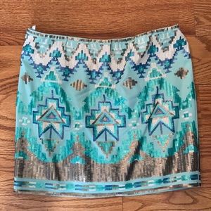 Sequin skirt - sz. Large - NWT